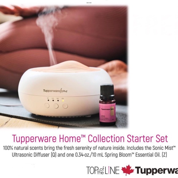 Ultrasonic Diffuser Home Collection Tupperware - Picture 2 of 8